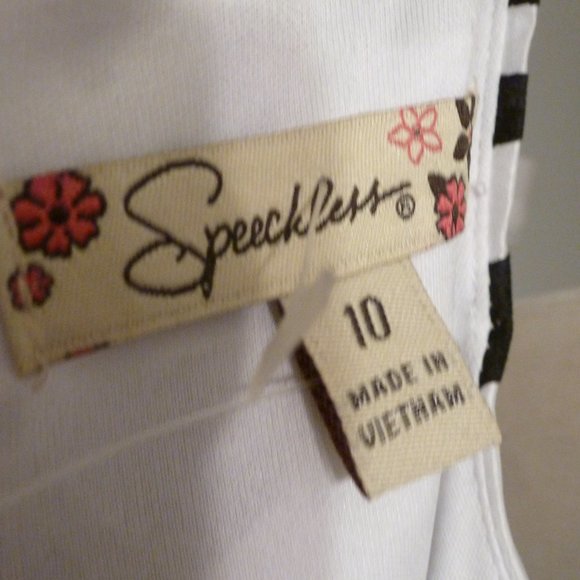 Speechless Zebra print Girls Formal Dress w/ Red bow and belt - Picture 6 of 11